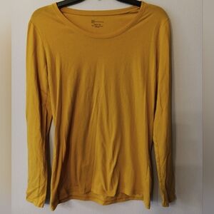 No Boundaries junior yellow orange long sleeve size L (11-13)